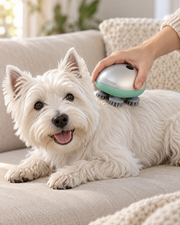 Electric Cat/Dog Massager with Gentle Rotating Massage Heads Loxevi