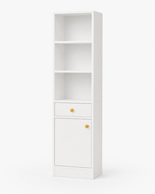 Three Tier Corner Storage Cabinet Loxevi