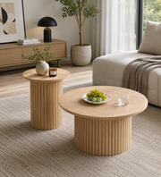 Nested Coffee Table Set Loxevi