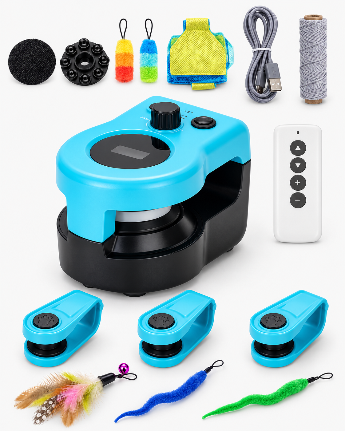 Remote Controlled Interactive Cat Chasing Toy with Adjustable Speed Loxevi