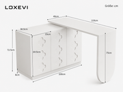 Rotating L Shaped Desk Loxevi