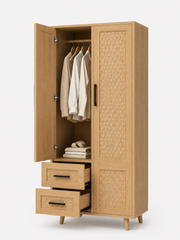 Farmhouse Wardrobe Closet Loxevi