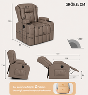 Power Lift Massage Recliner Chair Loxevi