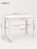 Oak Dining Table Loxevi