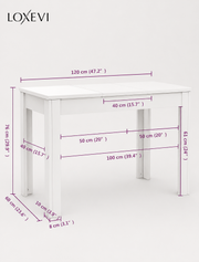 Oak Dining Table Loxevi