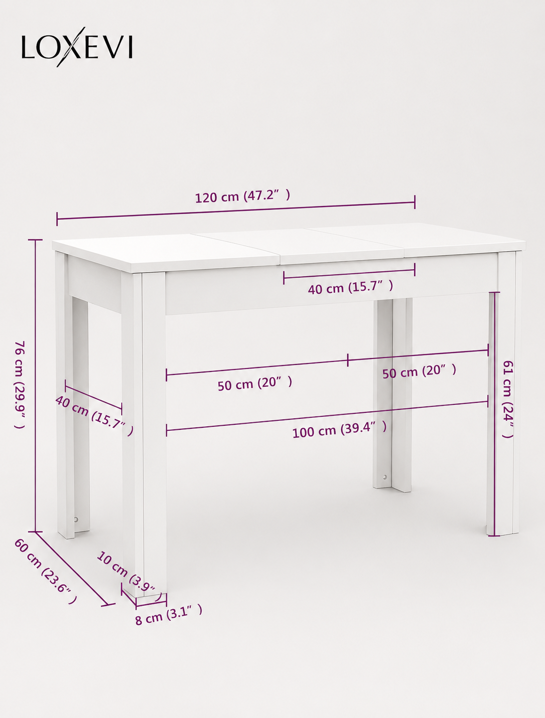 Oak Dining Table Loxevi