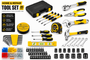 108 Piece Household Repair Tool Set Loxevi