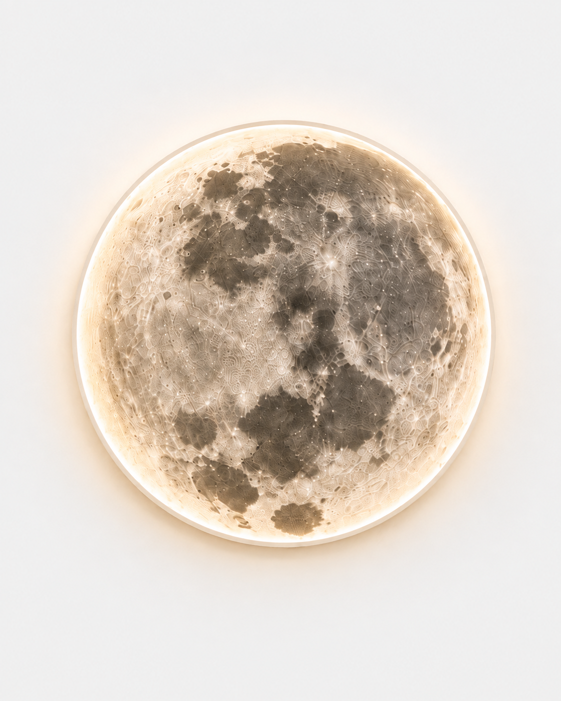Dimmable LED Full Moon Wall Light Loxevi