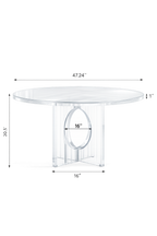 Round Dining Table Loxevi