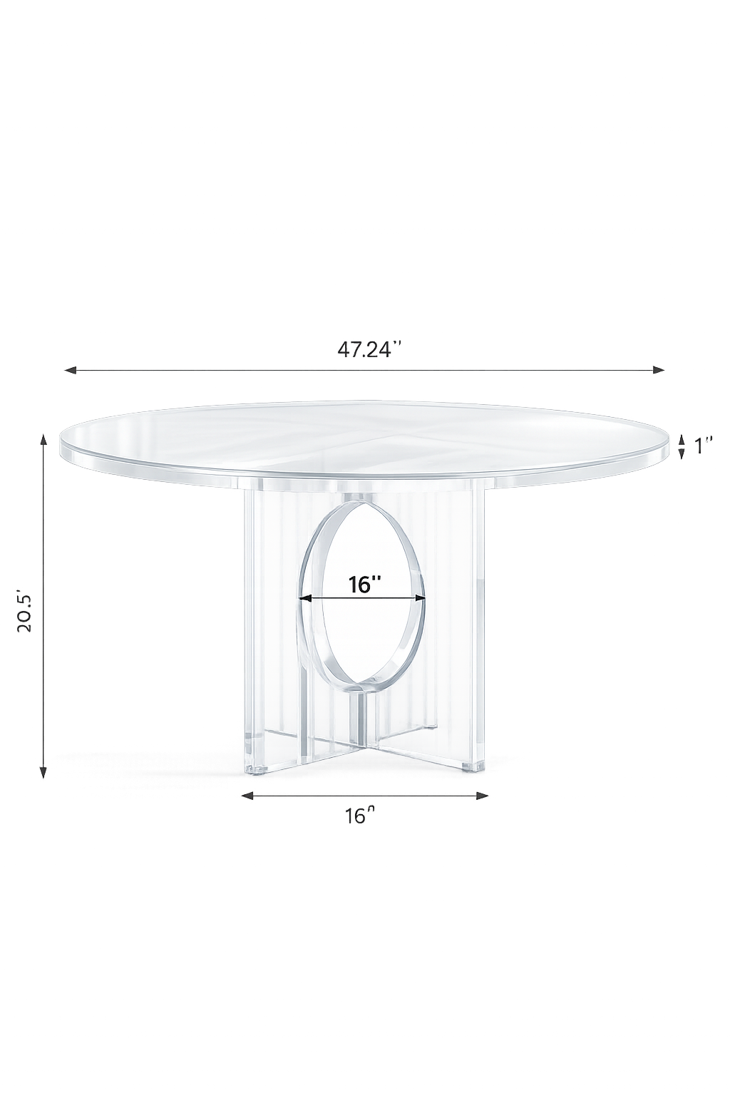 Round Dining Table Loxevi