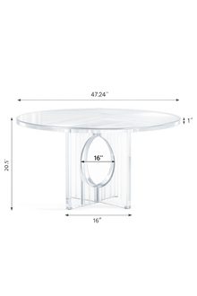 Round Dining Table Loxevi
