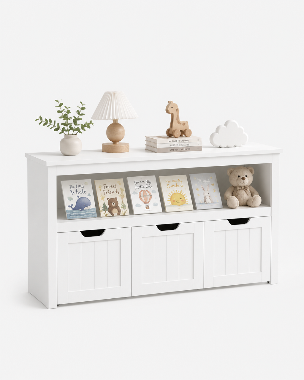 Kids Toy Storage Cabinet Loxevi