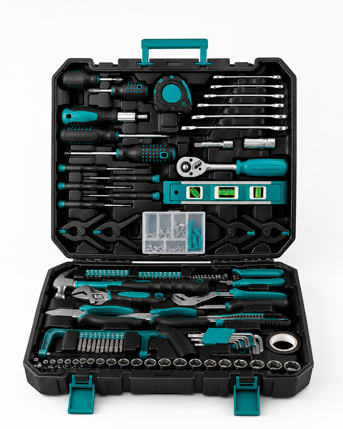 198 Piece Universal Household Tool Kit Loxevi