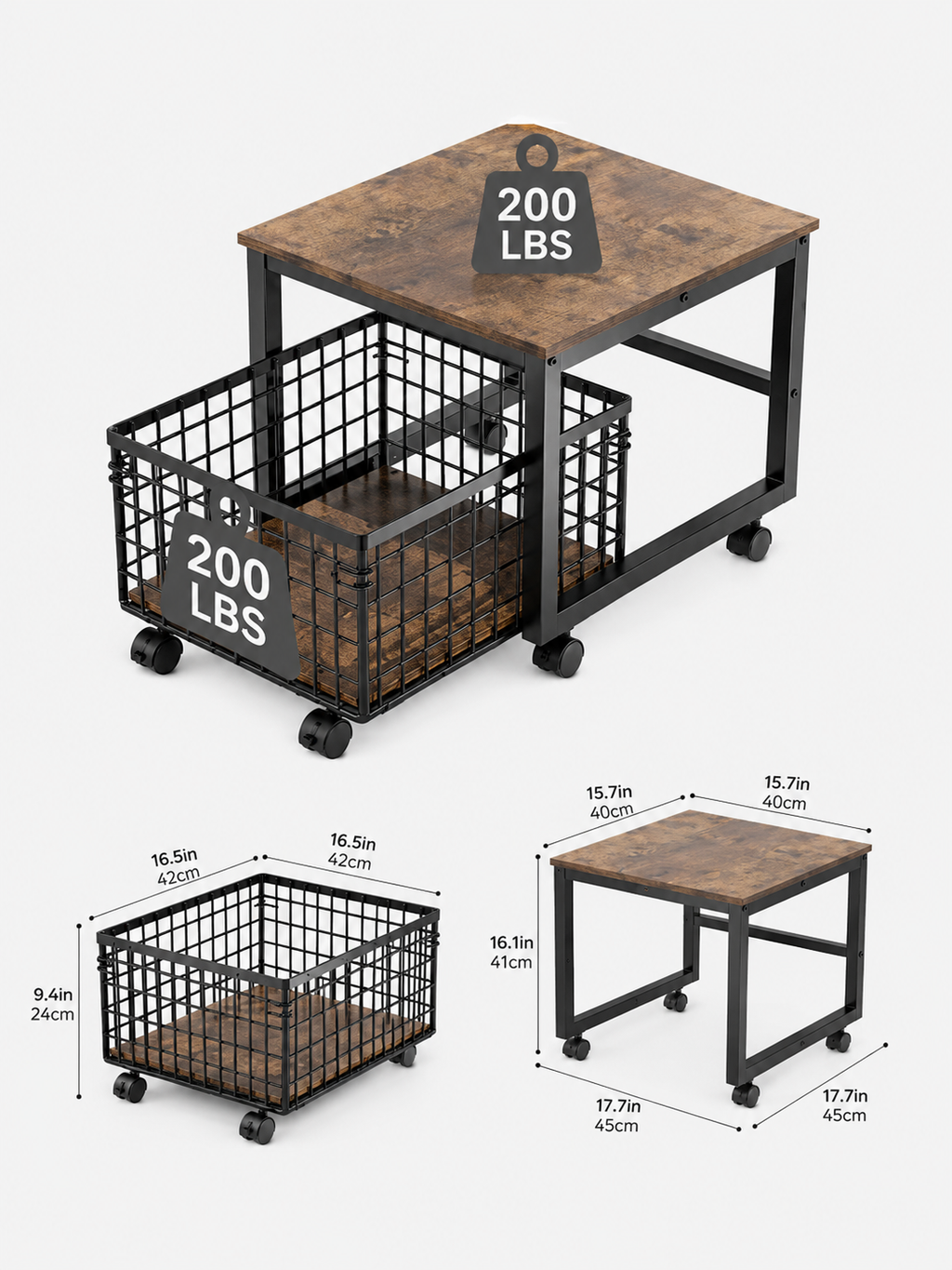 Mini Fridge Stand Loxevi