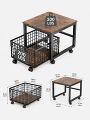 Mini Fridge Stand Loxevi
