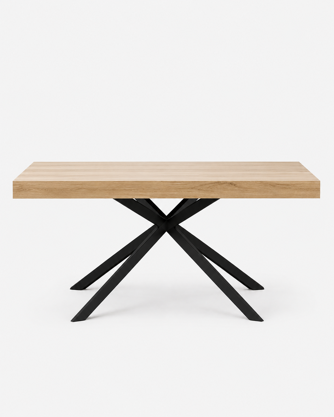 Extendable Oak Dining Table Loxevi