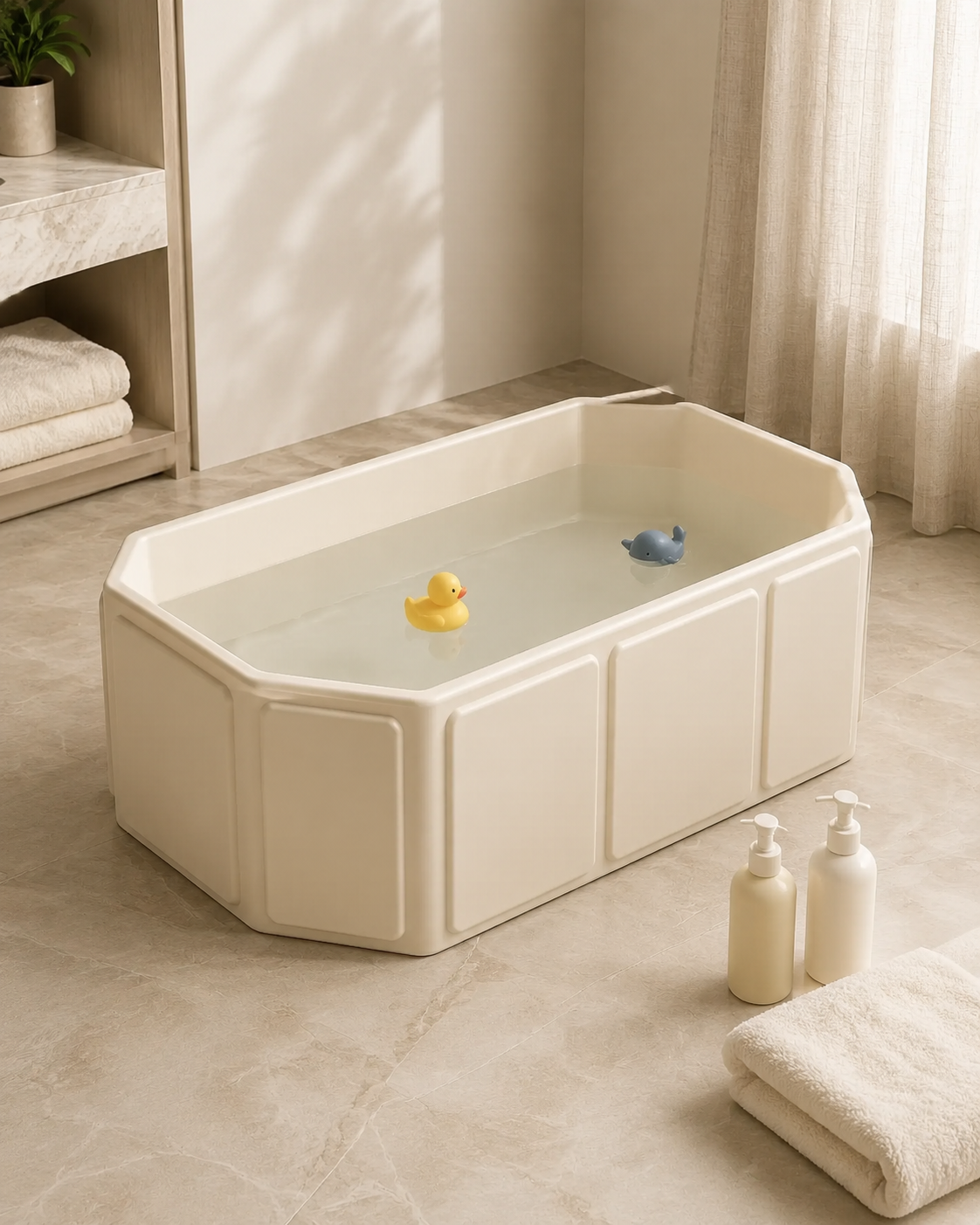 All in One Folding Baby Bath Loxevi