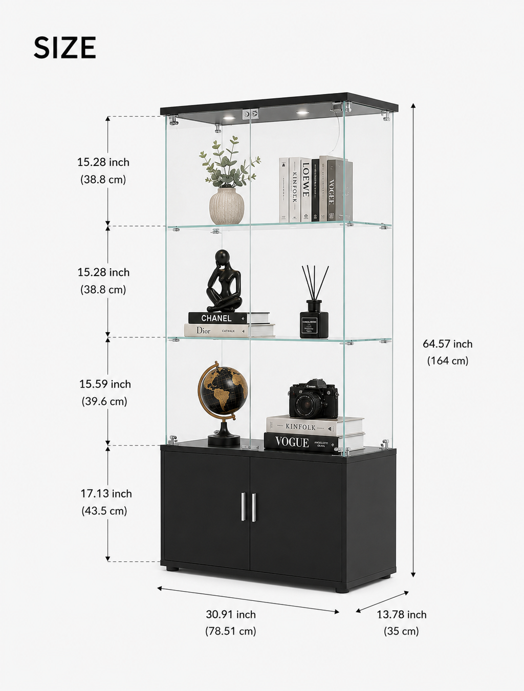 Luxury Display Cabinet Loxevi
