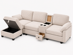Corduroy Sofa Loxevi