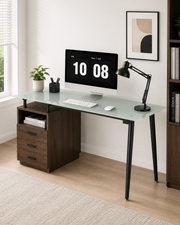 Glass Office Desk Loxevi