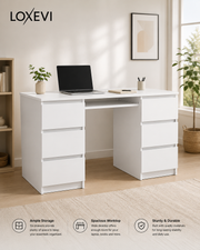 Wood Writing Desk Loxevi