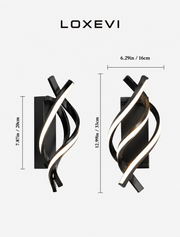 Spiral LED Wall Light Loxevi