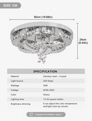 Crystal Chandelier Loxevi