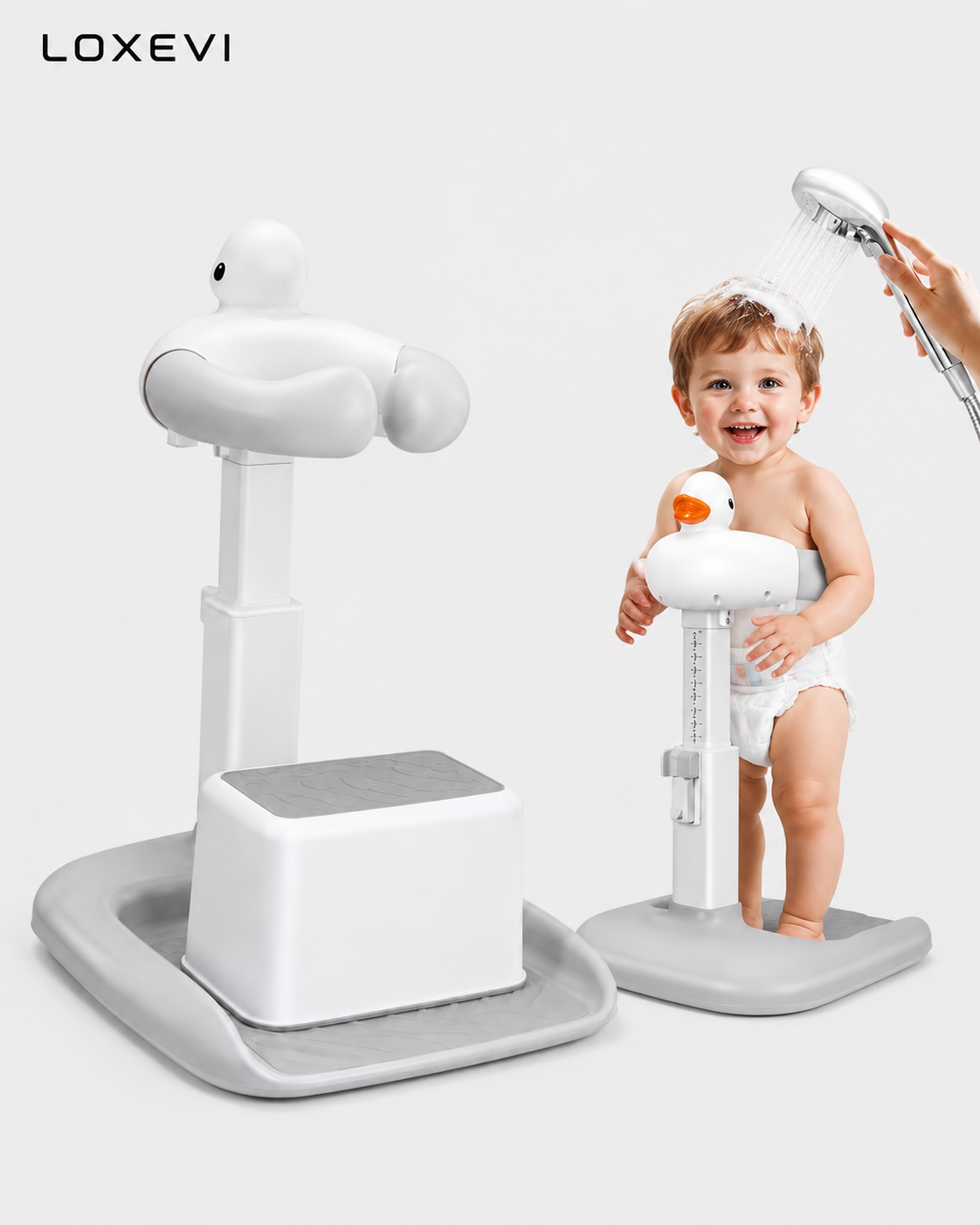 Adjustable Toddler Shower Support Handle Loxevi