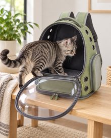 Transparent Bubble Pet Carrier Backpack with Ventilation Loxevi