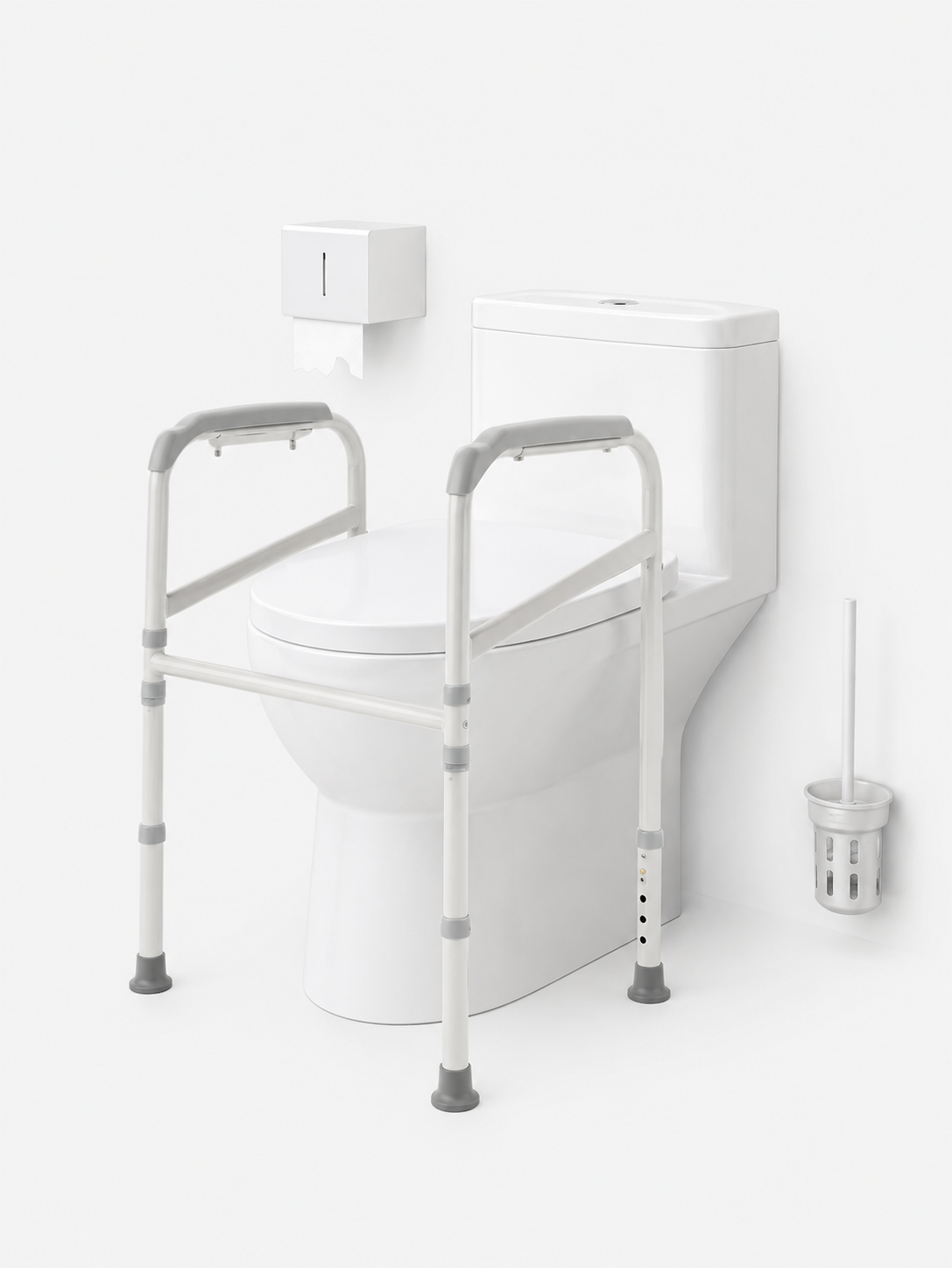Adjustable Folding Toilet Safety Frame Loxevi