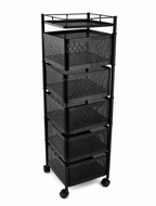 Rotating Storage Cart Loxevi