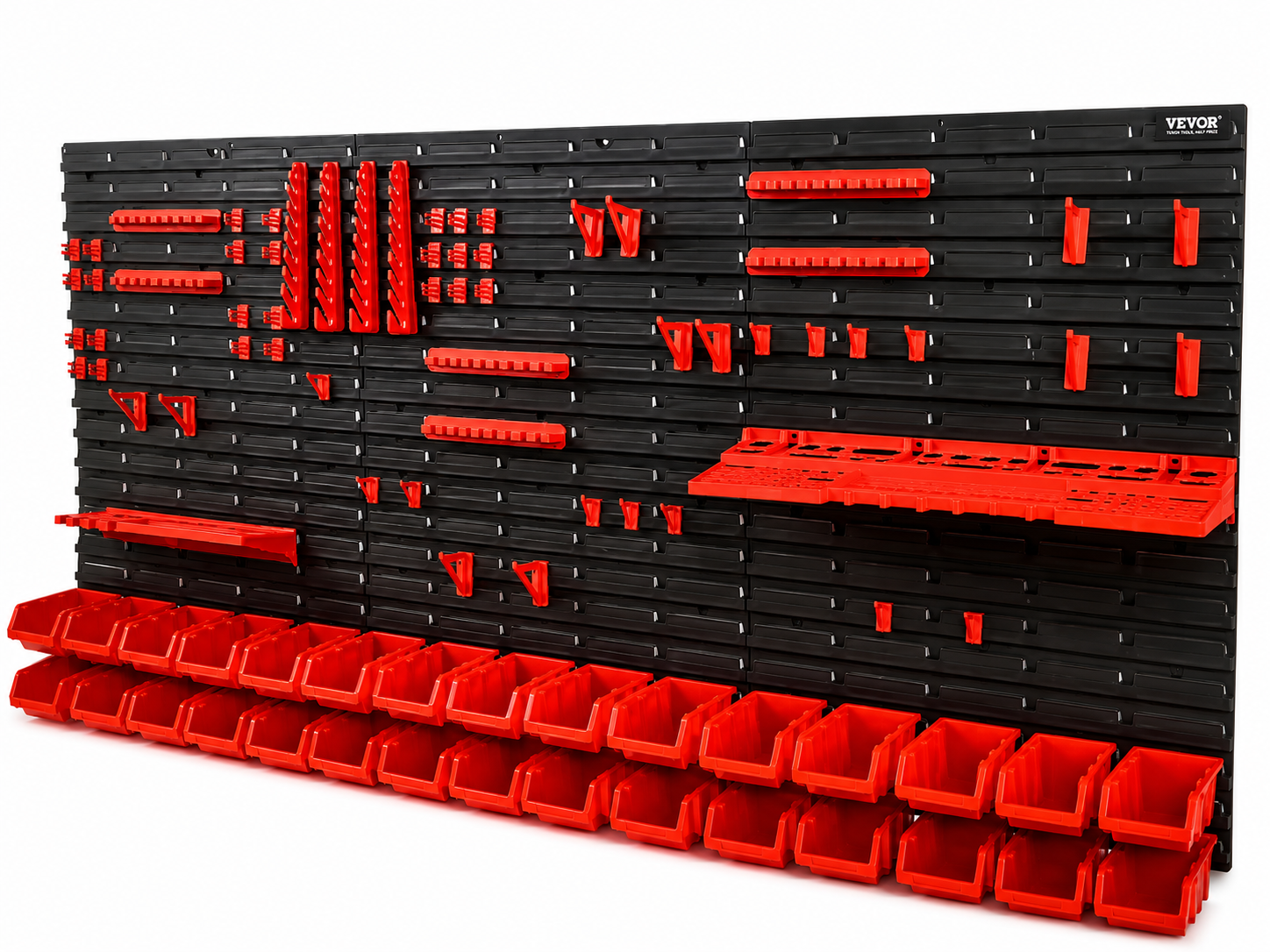 Wall Mounted 30 Bin Parts Organizer Loxevi