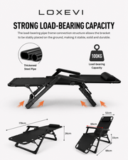 Folding Zero Gravity Chair with Removable Pillow Loxevi