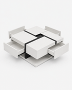 High Gloss Coffee Table Loxevi