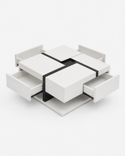 High Gloss Coffee Table Loxevi
