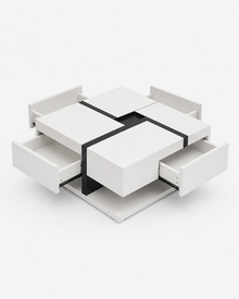 High Gloss Coffee Table Loxevi