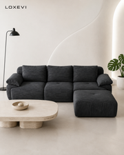 L Shaped Modular Sofa Bed Loxevi