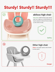 Three in One Folding Baby High Chair Loxevi