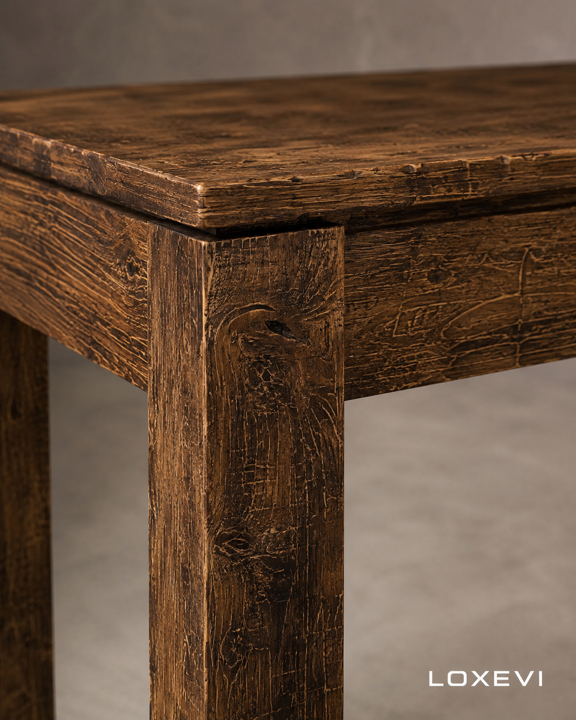 Oak Dining Table Loxevi