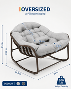 Rattan Egg Chair Loxevi