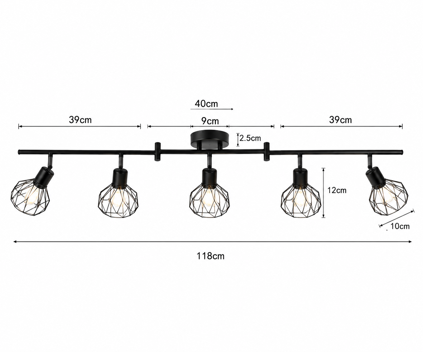 350 Degree Adjustable E14 LED Spotlight Loxevi