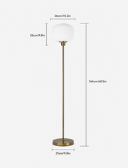 Decorative Glass Globe Floor Lamp Loxevi