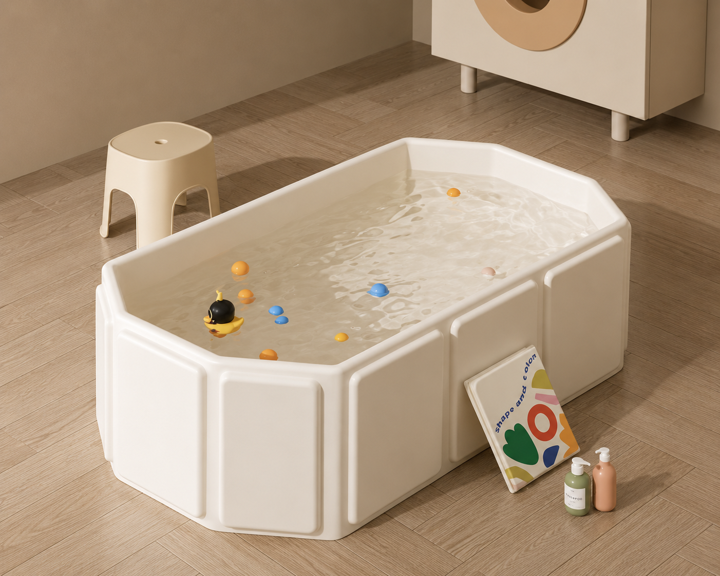 All in One Folding Baby Bath Loxevi