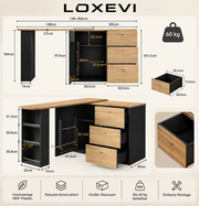 Extendable Bar Table Loxevi