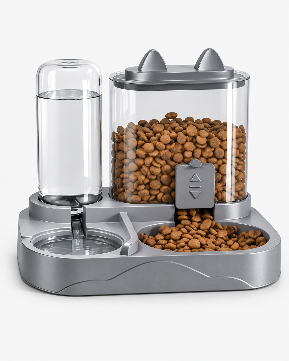 Automatic Pet Feeder and Water Dispenser with Large Capacity Loxevi
