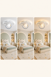 Dimmable Kids Ceiling Light with Remote Loxevi