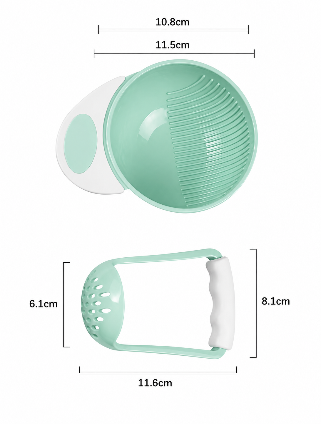 Manual Baby Food Grinding Bowl Set Loxevi