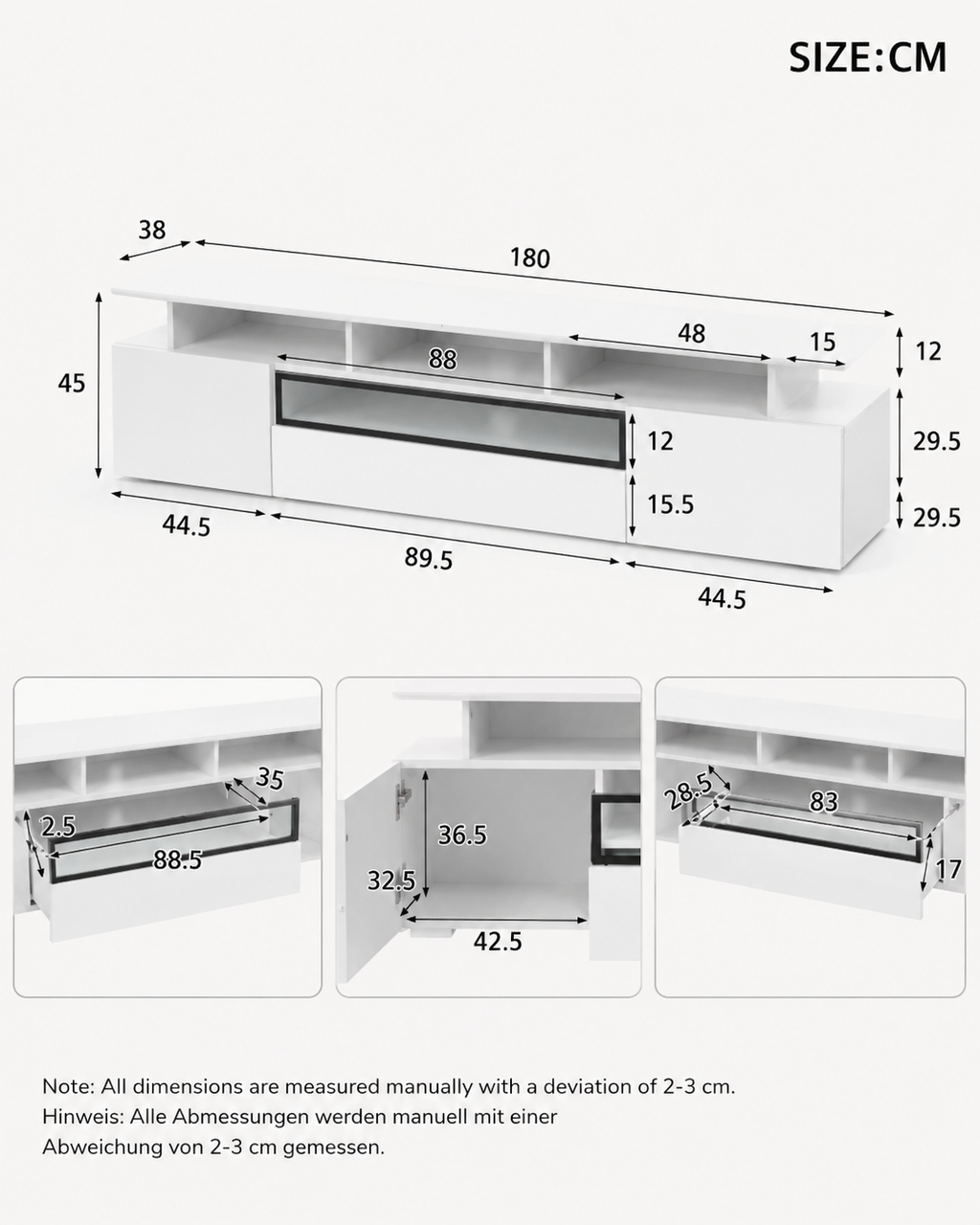 LED TV Stand Loxevi