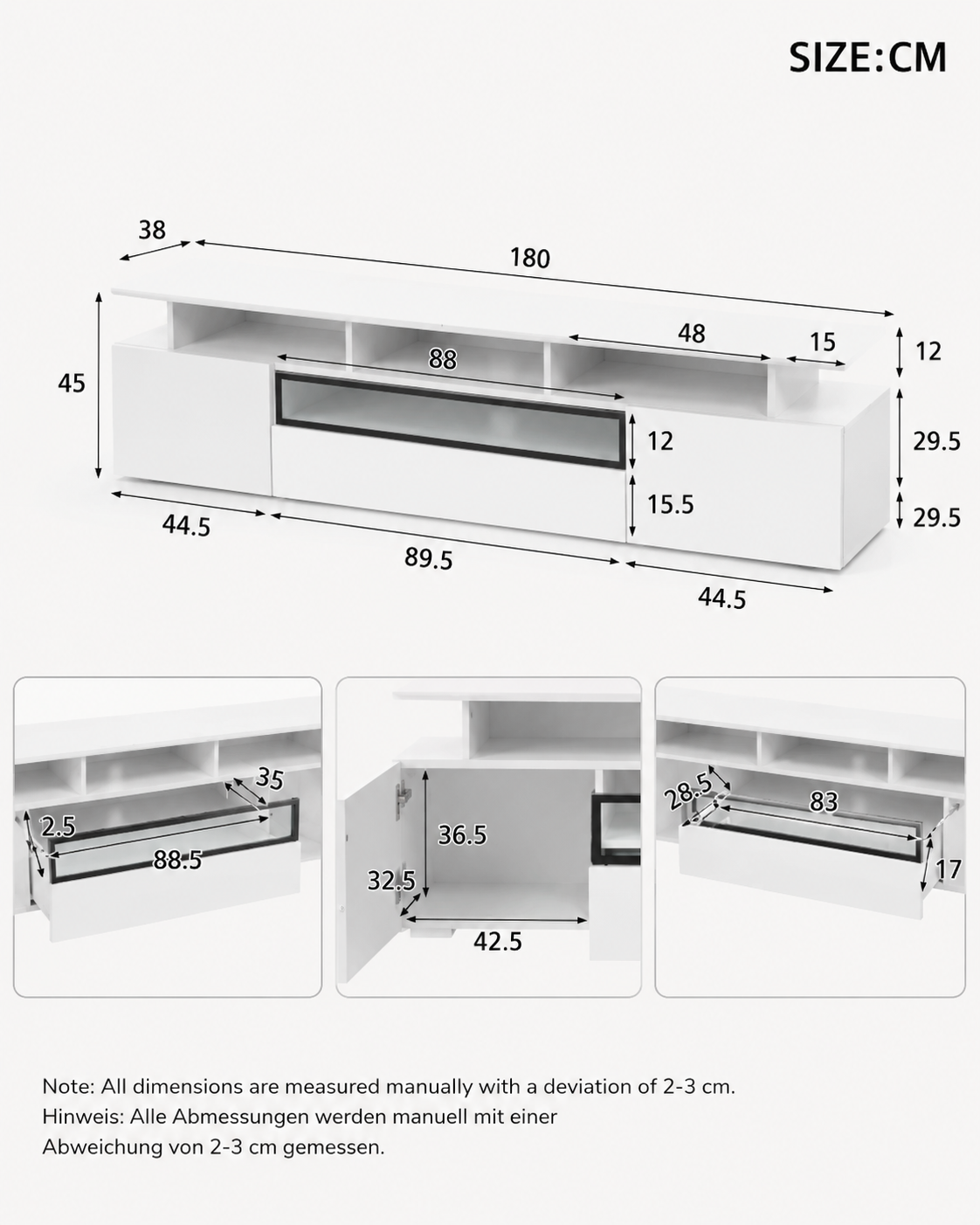 LED TV Stand Loxevi