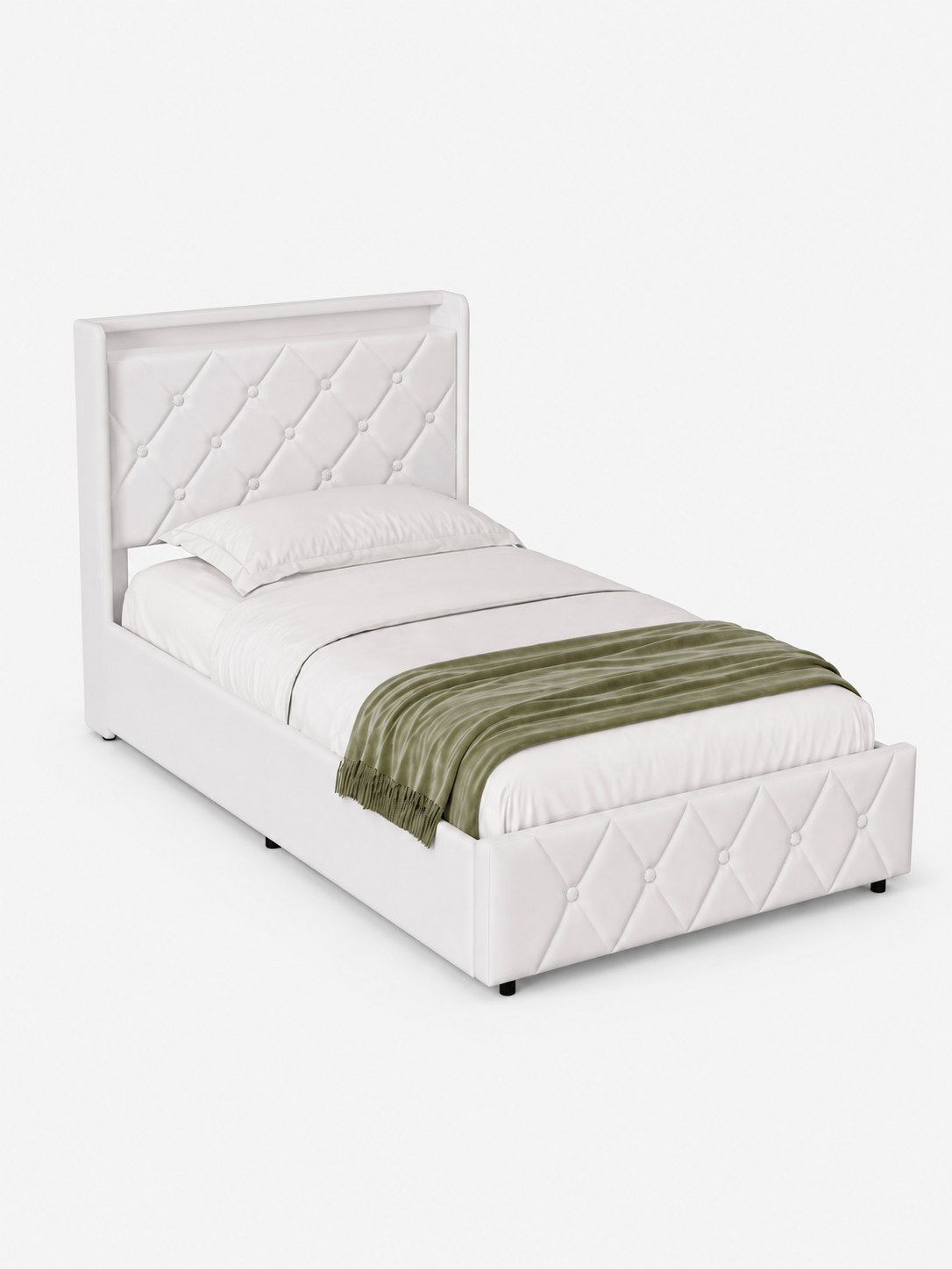 Upholstered Storage Bed Loxevi